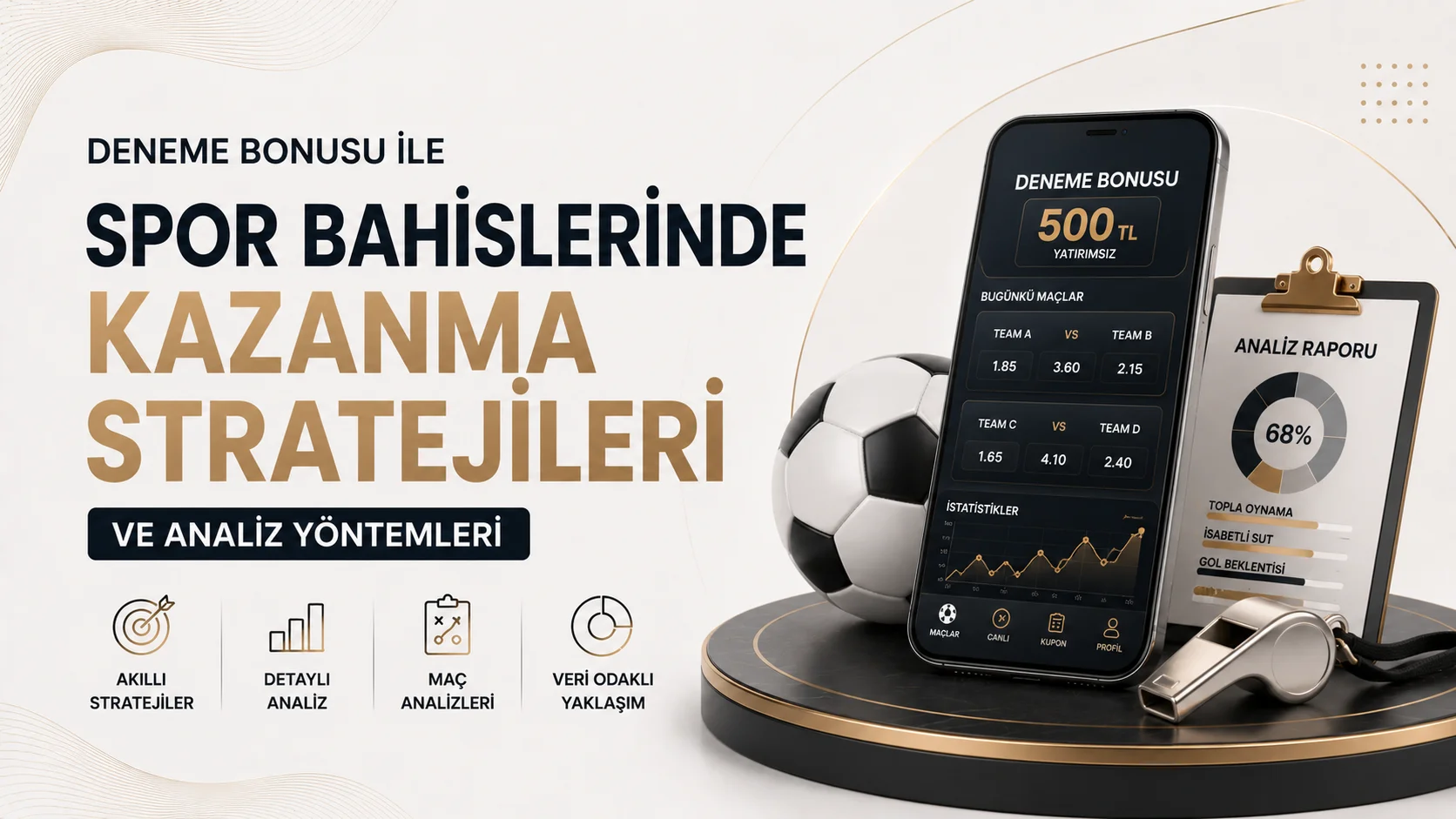Deneme Bonusu ile Spor Bahislerinde Kazanma Stratejileri ve Analiz Yöntemleri