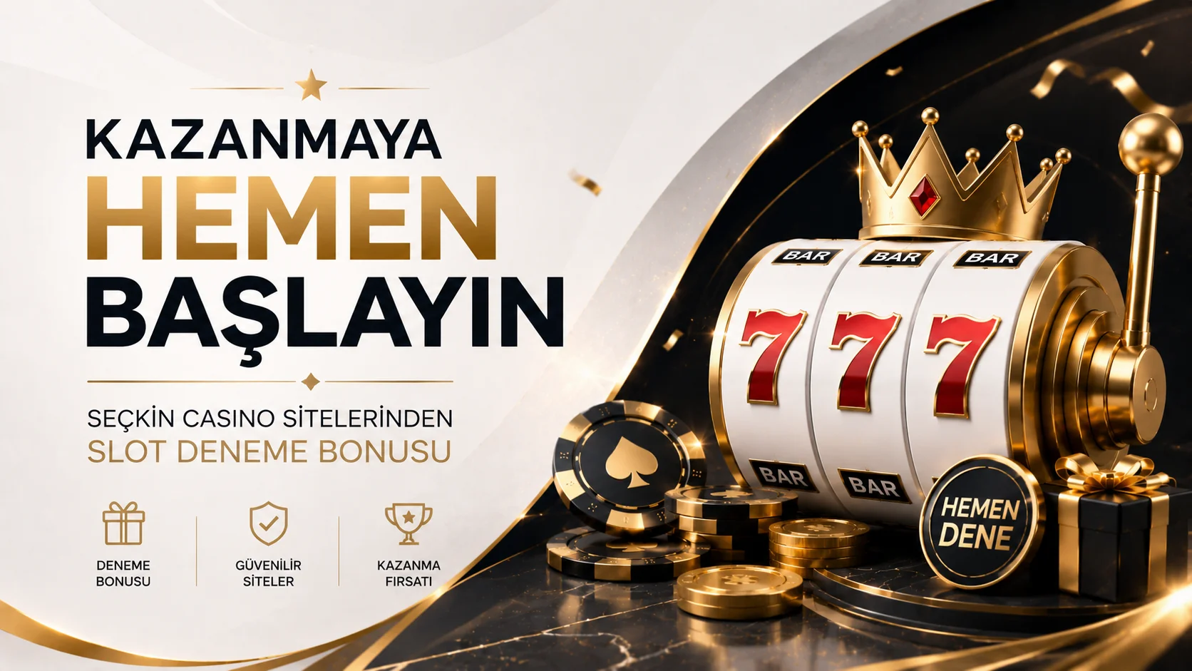 Kazanmaya Hemen Başlayın Seçkin Casino Sitelerinden Slot Deneme Bonusu