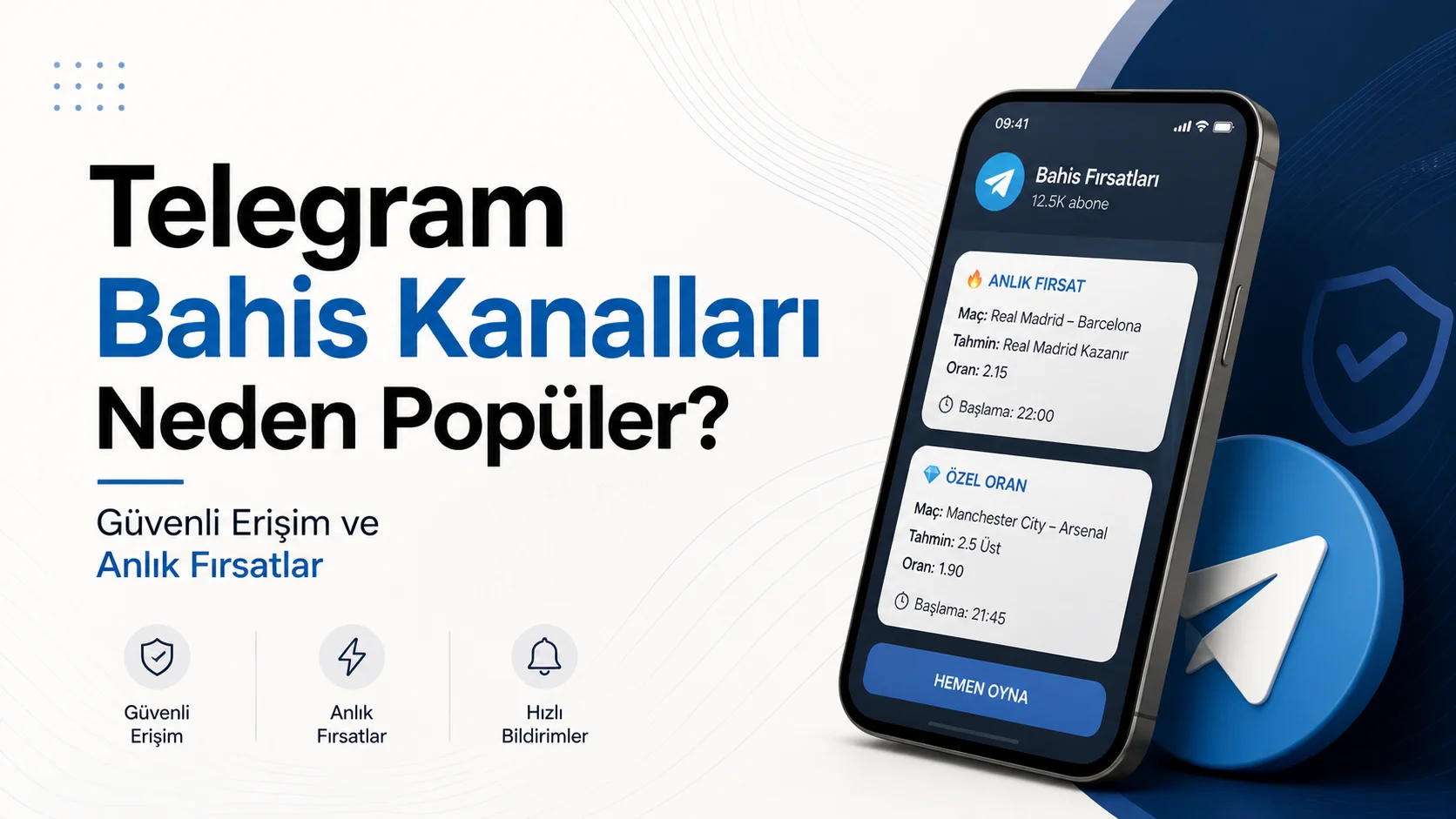 Telegram Bahis Kanalları Neden Popüler? Güvenli Erişim ve Anlık Fırsatlar